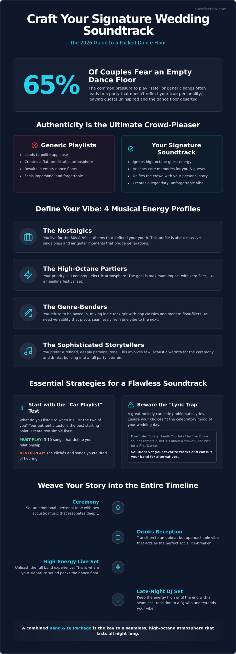 Wedding Music to Reflect Your Personality: The 2026 Guide to a Signature Sound - Infographic
